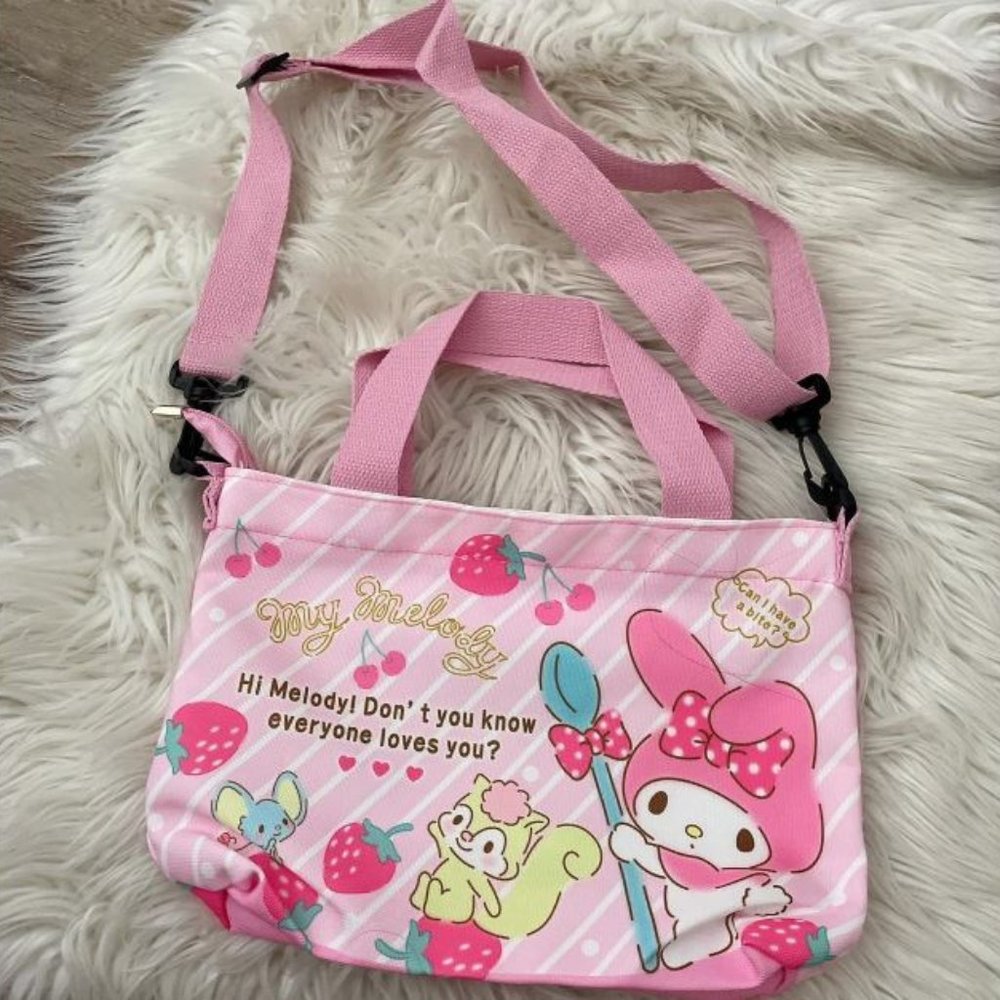 My melody handbag crossbody with strap